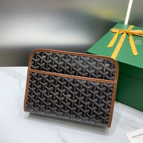 Goyard洗漱包 手拿包大小號現貨大號尺寸30*23cm小號尺寸25*20