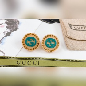 Gucci 雙G亞克力耳釘減齡甜美氣質