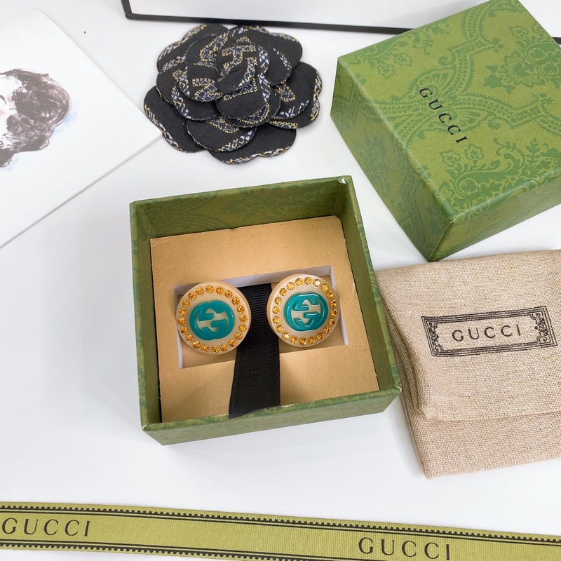 Gucci 雙G亞克力耳釘減齡甜美氣質(zhì)