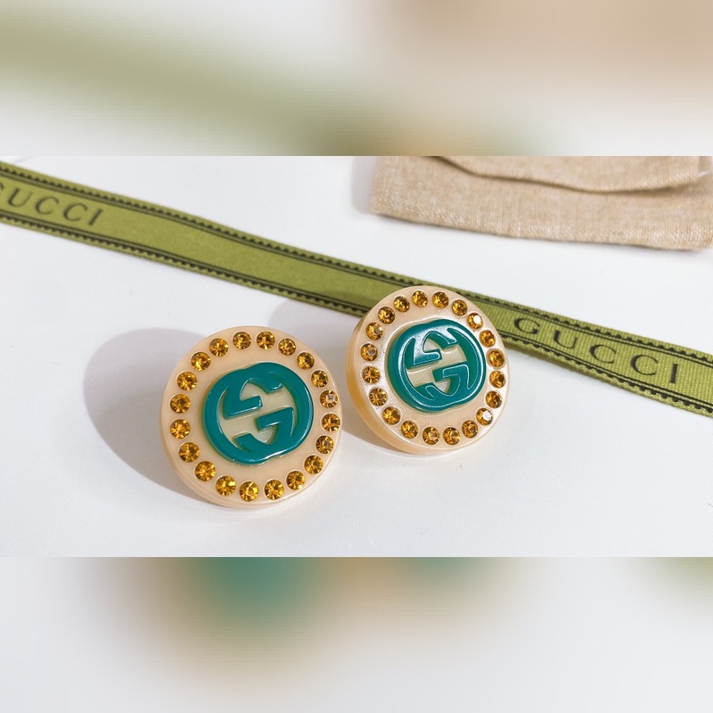 Gucci 雙G亞克力耳釘減齡甜美氣質(zhì)