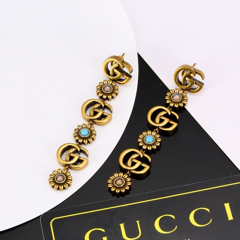 Gucci 古馳 耳釘 高端 打造 美到哭，因為是限量版，你根本無法在店內看到現
