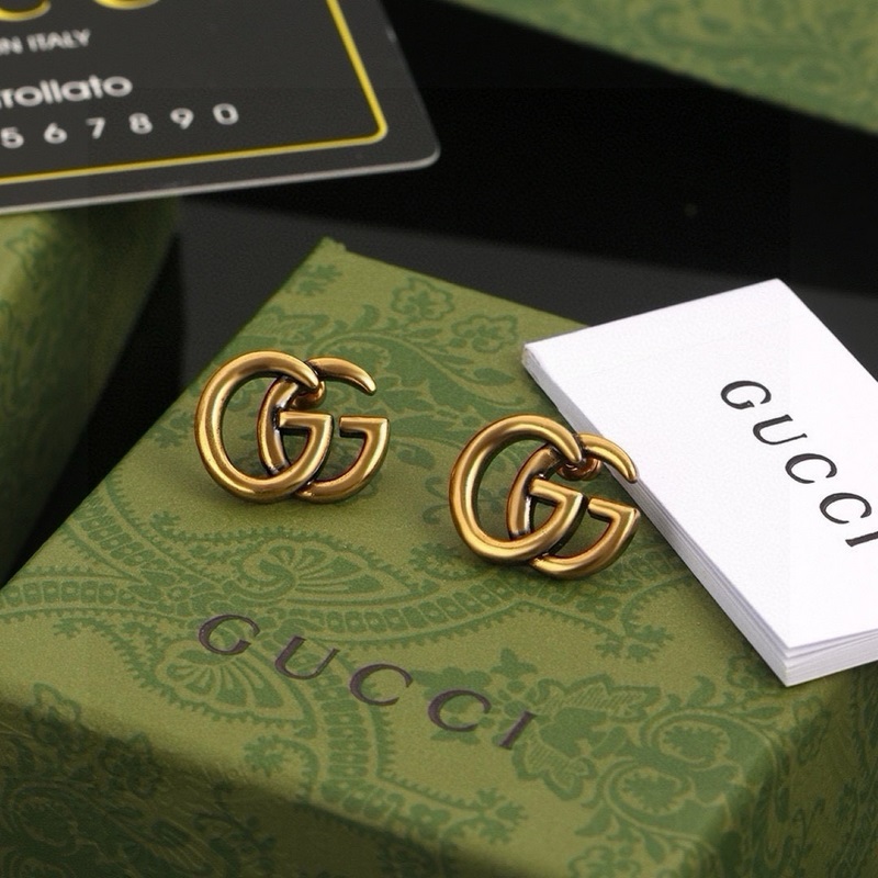Gucci 古馳 耳釘 高端 打造 美到哭，因為是限量版，你根本無法在店內看到現