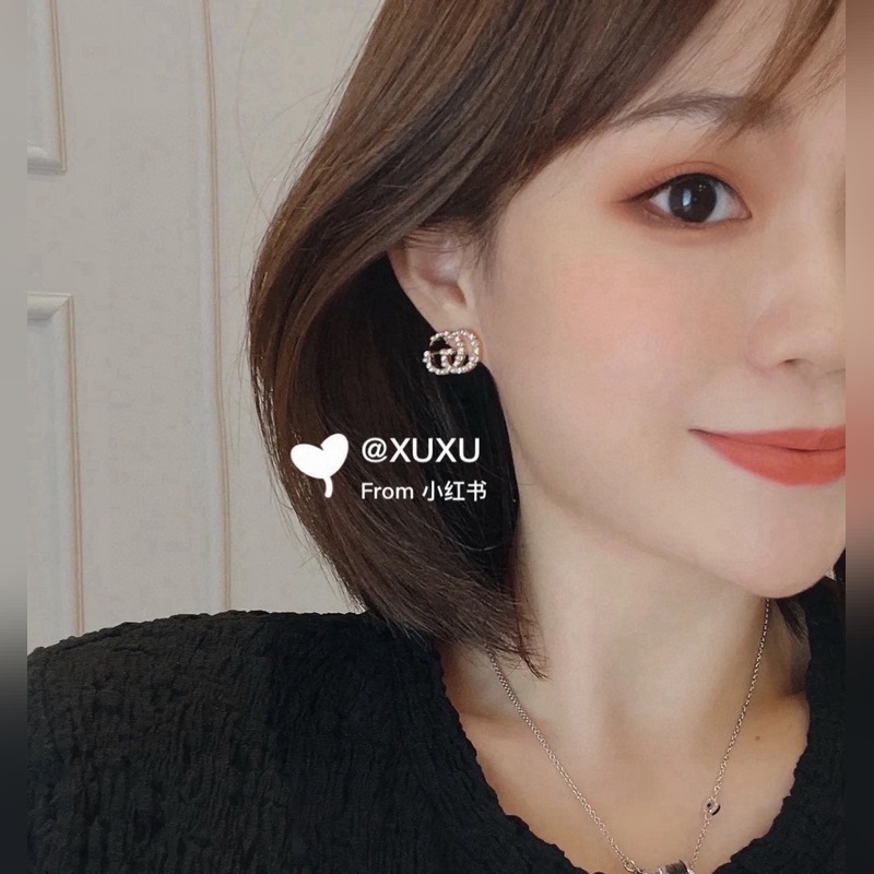Gucci 古馳 珍珠耳釘 高端 打造 美到哭，因為是限量版，你根本無法在店內看