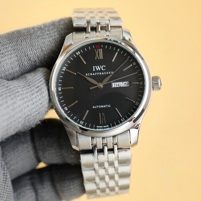 【最新】：萬國 三針設(shè)計【類型】：精品男士腕錶【錶帶】：真牛皮錶帶///31