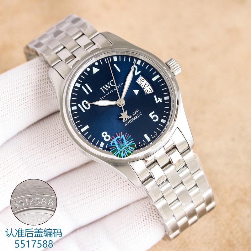 （都一套送錶帶） 實惠優質版V7廠（三碼合一）萬國飛行員鋼帶款上市！買就送 皮