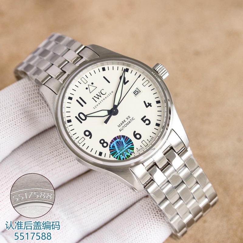 （都一套送錶帶） 實惠優質版V7廠（三碼合一）萬國飛行員鋼帶款上市！買就送 皮