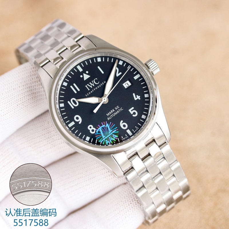 （都一套送錶帶） 實惠優質版V7廠（三碼合一）萬國飛行員鋼帶款上市！買就送 皮