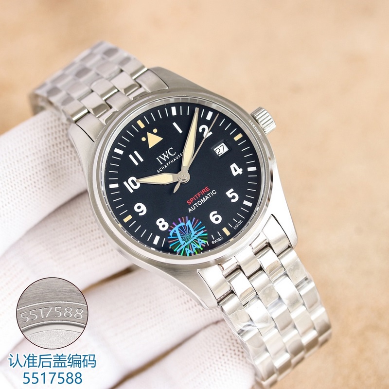 （都一套送錶帶） 實惠優質版V7廠（三碼合一）萬國飛行員鋼帶款上市！買就送 皮