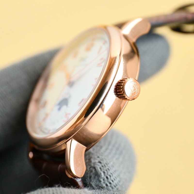 2025最新IWC萬國首推柏濤菲諾系列，指針式日曆功能，萬國月相系列.男士腕錶，