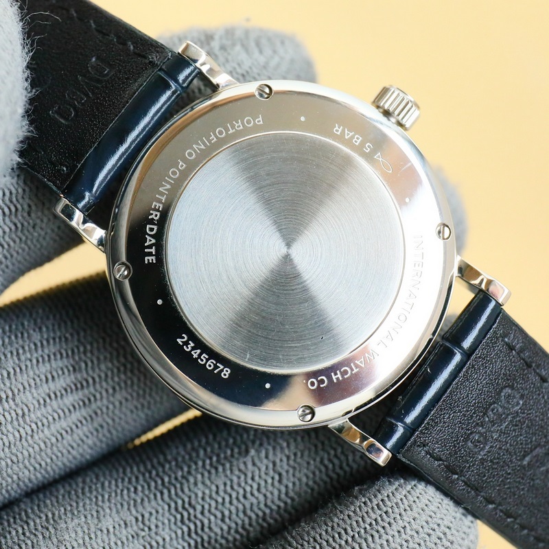 2025最新IWC萬國首推柏濤菲諾系列，指針式日曆功能，萬國月相系列.男士腕錶，