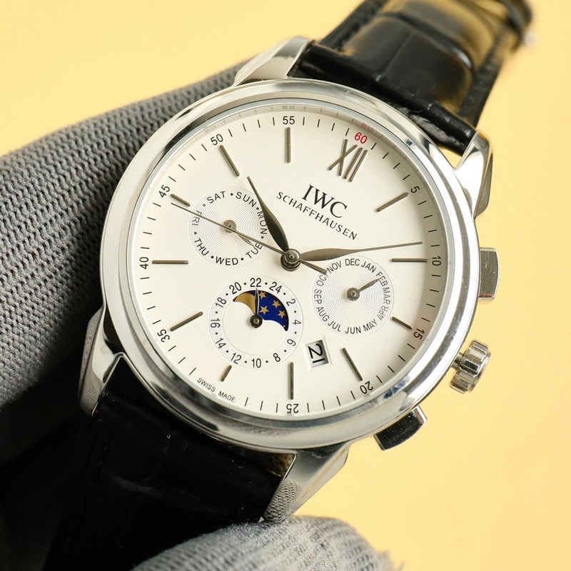 2025年最新力作，最高版本萬國波濤菲諾多功能高級自動腕錶！9100多功能進口機