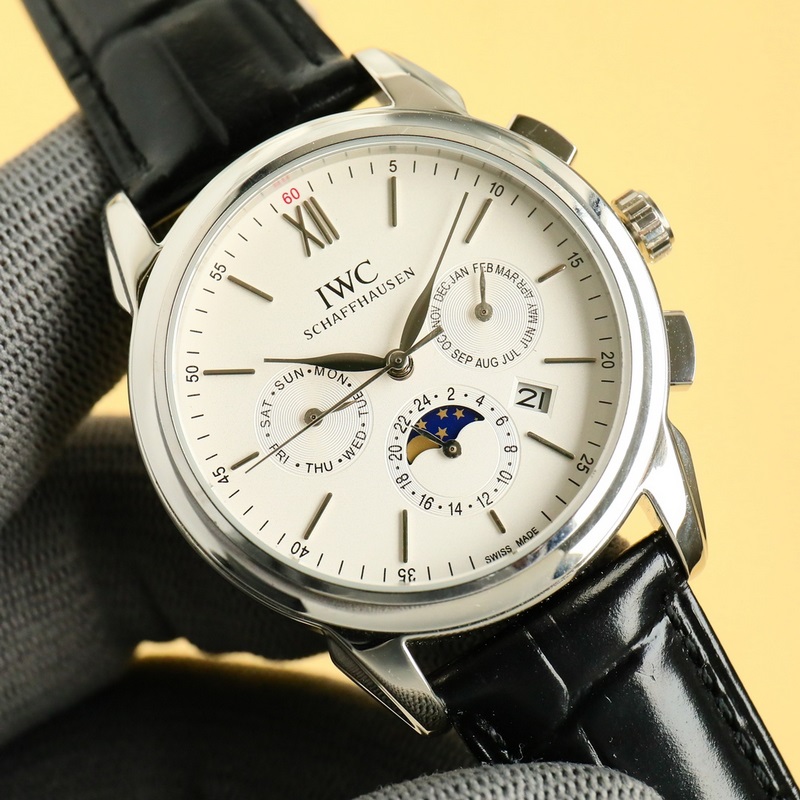 2025年最新力作，最高版本萬國波濤菲諾多功能高級自動腕錶！9100多功能進口機