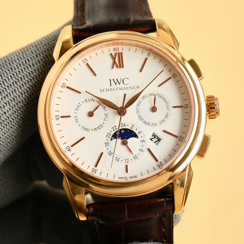 2025年最新力作，最高版本萬國波濤菲諾多功能高級自動腕錶！9100多功能進口機