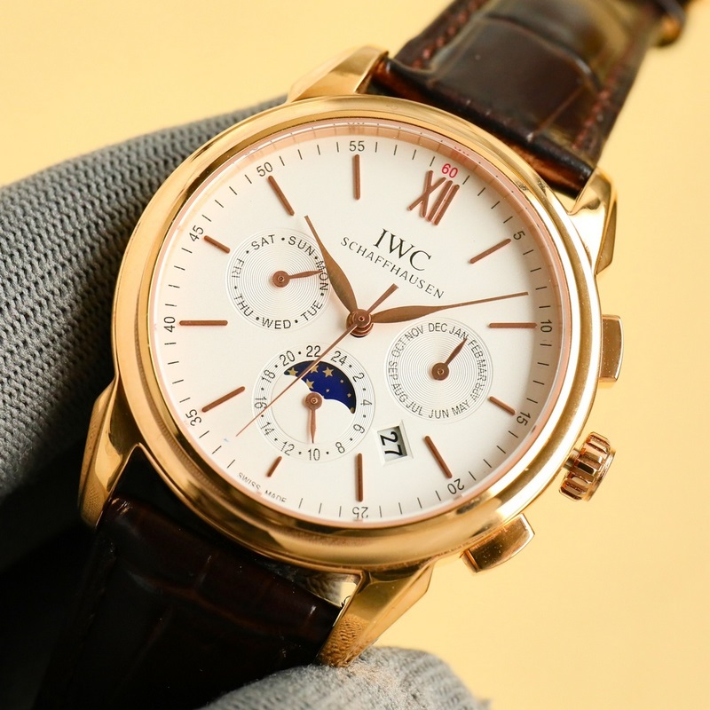 2025年最新力作，最高版本萬國波濤菲諾多功能高級自動腕錶！9100多功能進口機