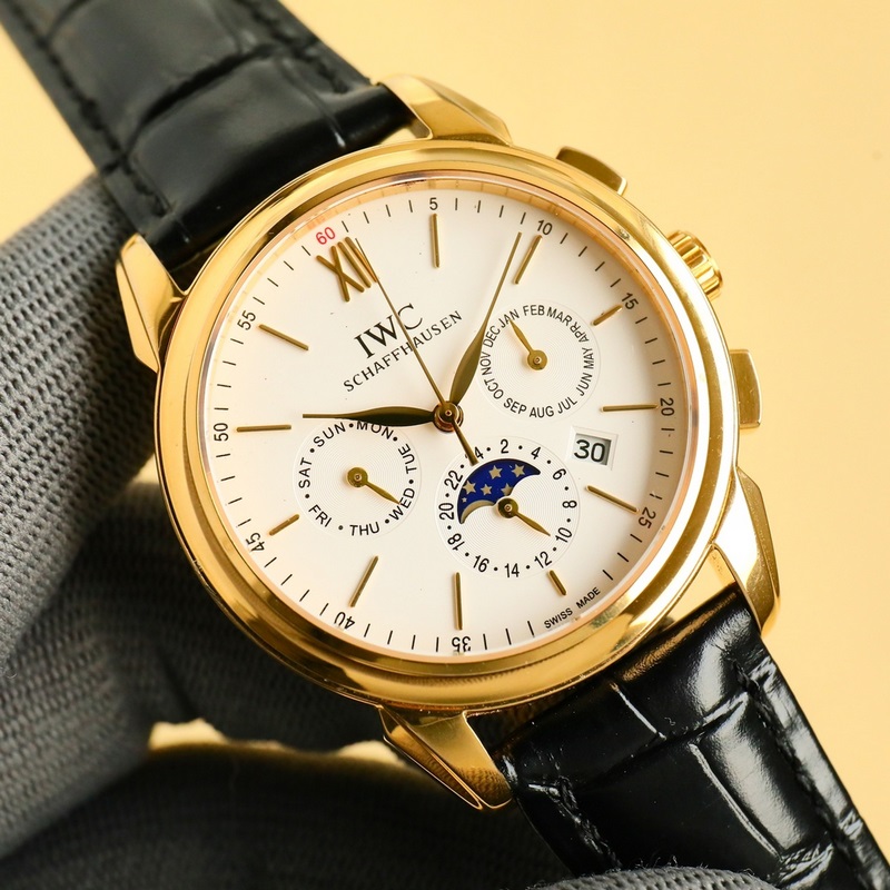 2025年最新力作，最高版本萬國波濤菲諾多功能高級自動腕錶！9100多功能進口機