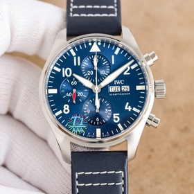 TW新品！IWC 萬國(guó)飛行員系列IW378003.1.腕錶采用玫高科技鍍金，