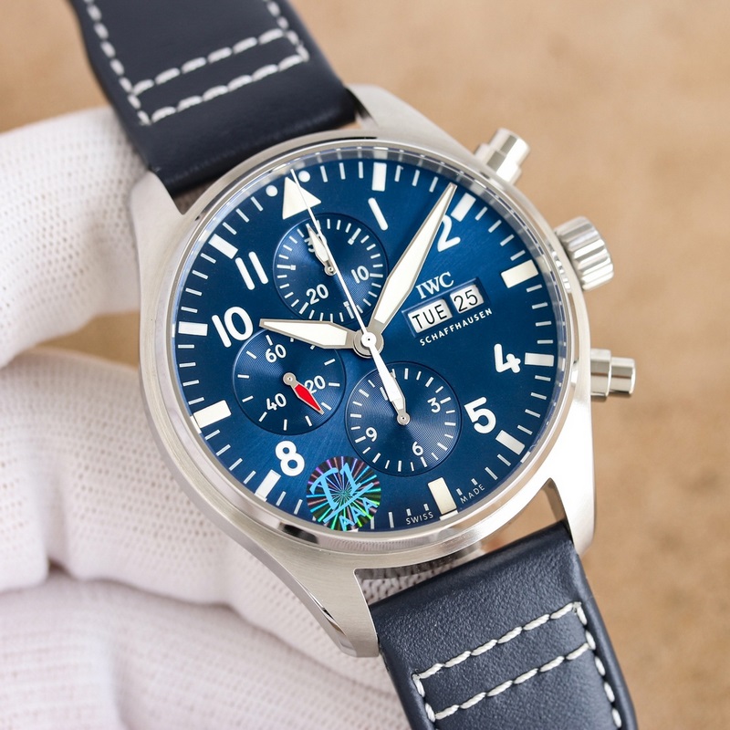 TW新品！IWC 萬國飛行員系列IW378003.1.腕錶采用玫高科技鍍金，