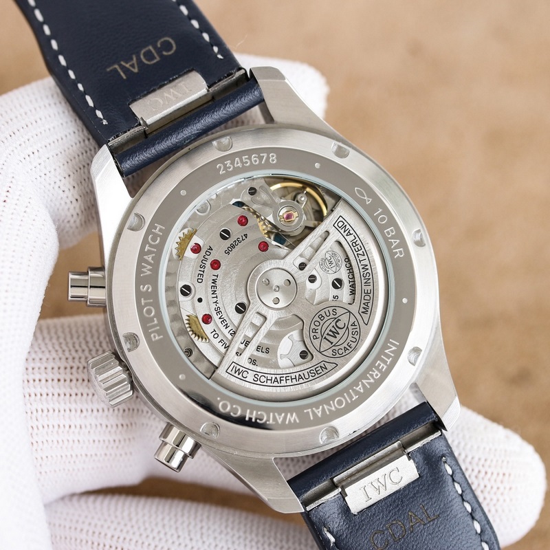 TW新品！IWC 萬國飛行員系列IW378003.1.腕錶采用玫高科技鍍金，