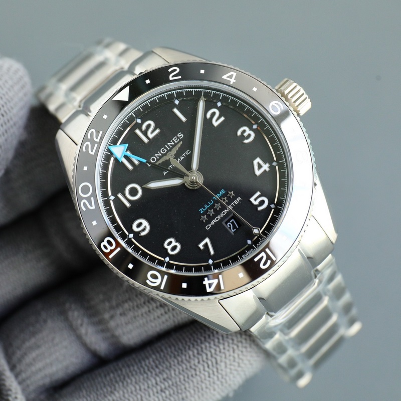 TT廠出品 三碼合一（單調(diào)GMT）全新推出浪琴LONGINES-Spirit先