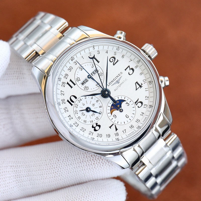 TT廠全新推出浪琴L2.773.4八針多功能計(jì)時(shí)機(jī)械三碼合一【機(jī)芯】搭載 7