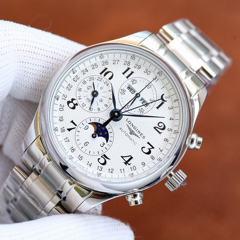 TT廠全新推出浪琴L2.773.4八針多功能計(jì)時(shí)機(jī)械三碼合一【機(jī)芯】搭載 7