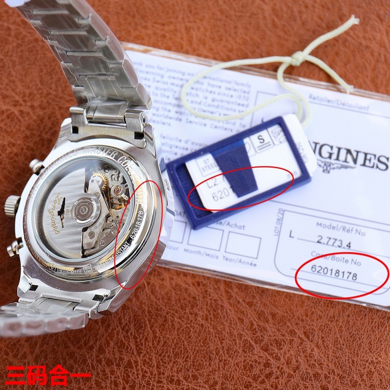 TT廠全新推出浪琴L2.773.4八針多功能計(jì)時(shí)機(jī)械三碼合一【機(jī)芯】搭載 7