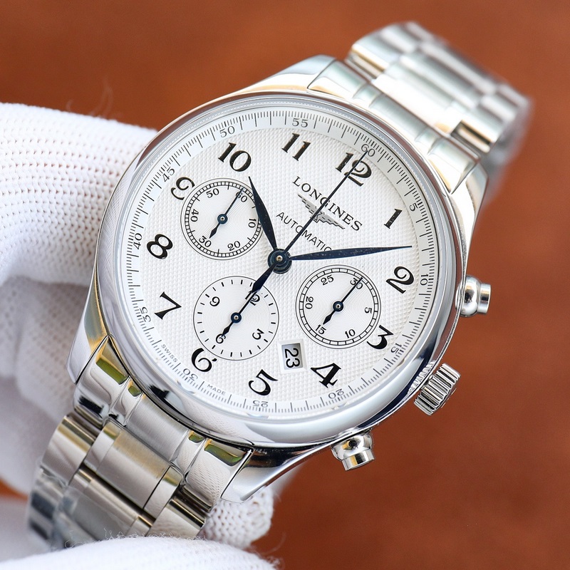 三碼合一）高端7751機芯全新推出浪琴L2.759.4六針多功能機械時、分、