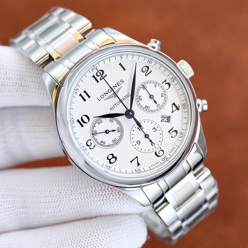 三碼合一）高端7751機芯全新推出浪琴L2.759.4六針多功能機械時、分、