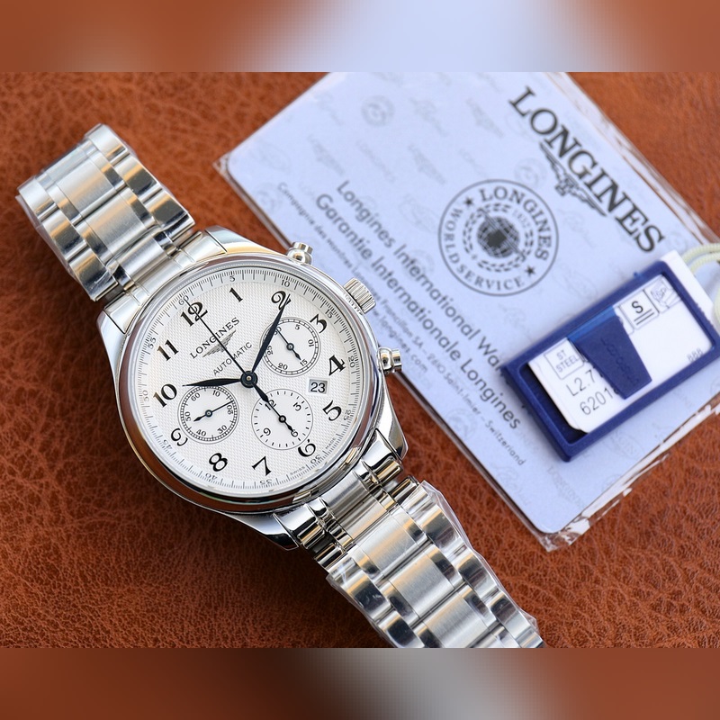 三碼合一）高端7751機芯全新推出浪琴L2.759.4六針多功能機械時、分、