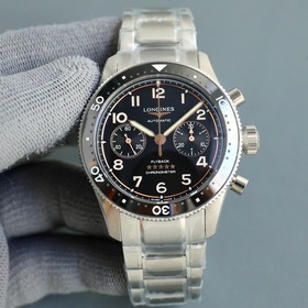 TT廠出品（三碼合一） 浪琴先行者推出一款具備飛返計時腕錶！1 直徑42毫米