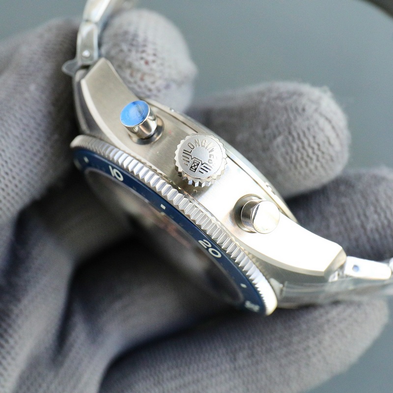 TT廠出品（三碼合一） 浪琴先行者推出一款具備飛返計時腕錶！1 直徑42毫米