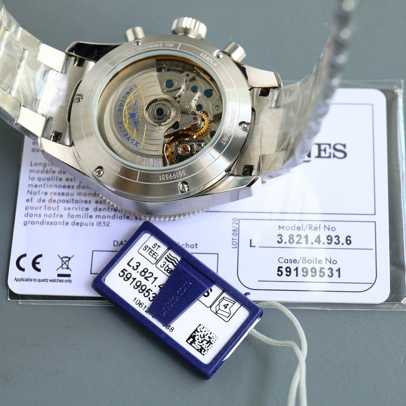 TT廠出品（三碼合一） 浪琴先行者推出一款具備飛返計時腕錶！1 直徑42毫米