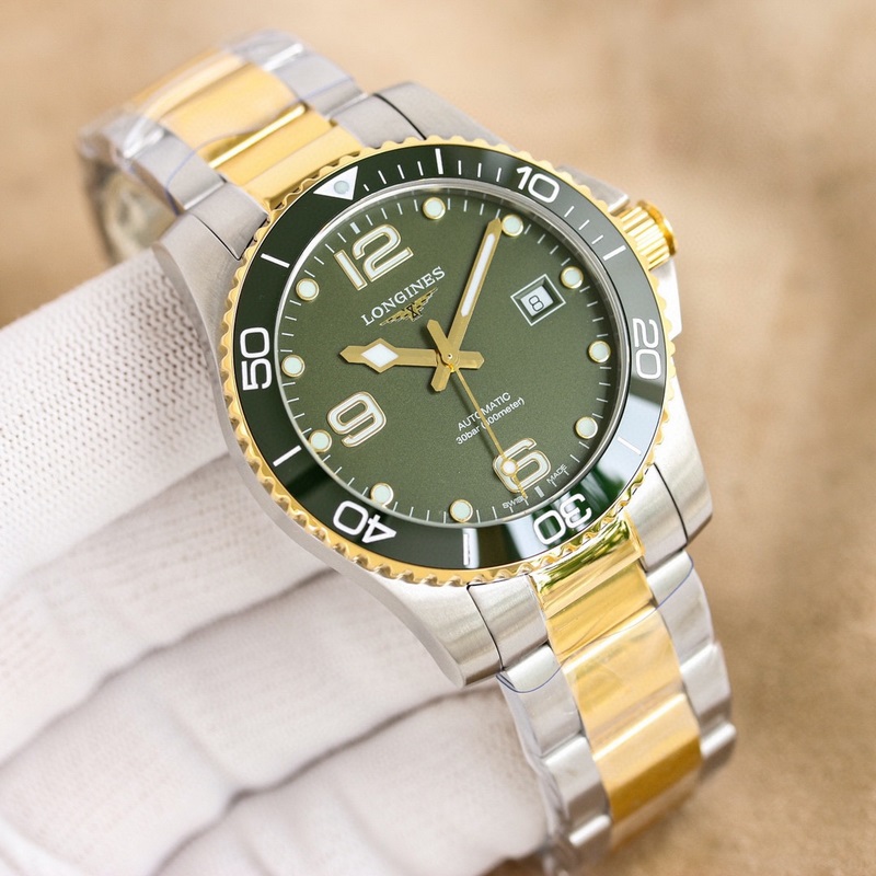 （41，43尺寸同價）探尋浪琴康卡斯潛水系列的奧秘運動優雅的浪琴康卡斯系列腕