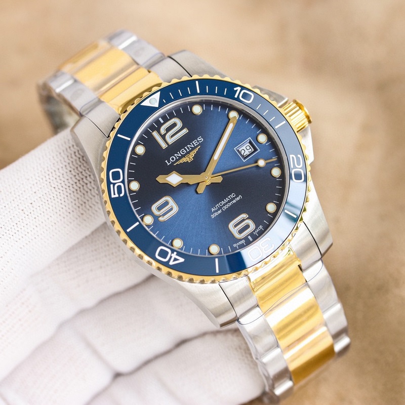 （41，43尺寸同價）探尋浪琴康卡斯潛水系列的奧秘運動優雅的浪琴康卡斯系列腕