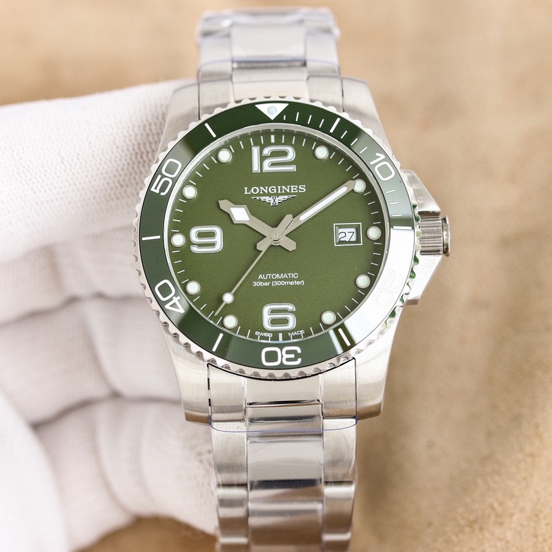 （41，43尺寸同價）探尋浪琴康卡斯潛水系列的奧秘運動優雅的浪琴康卡斯系列腕