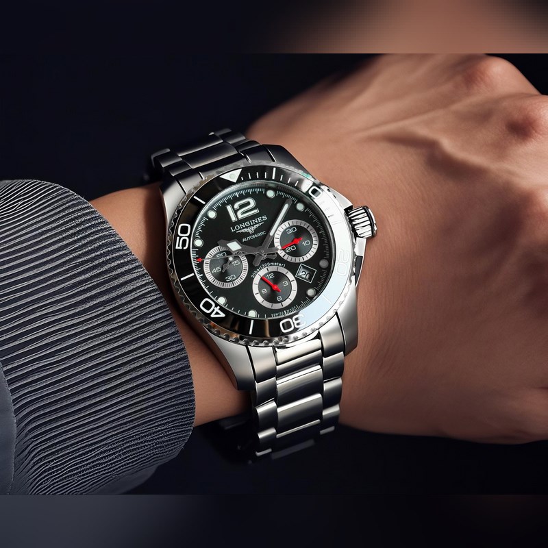 2025新作——浪琴康卡斯計時系列腕錶，榮耀降臨，最具性價比【錶殼】腕錶尺41