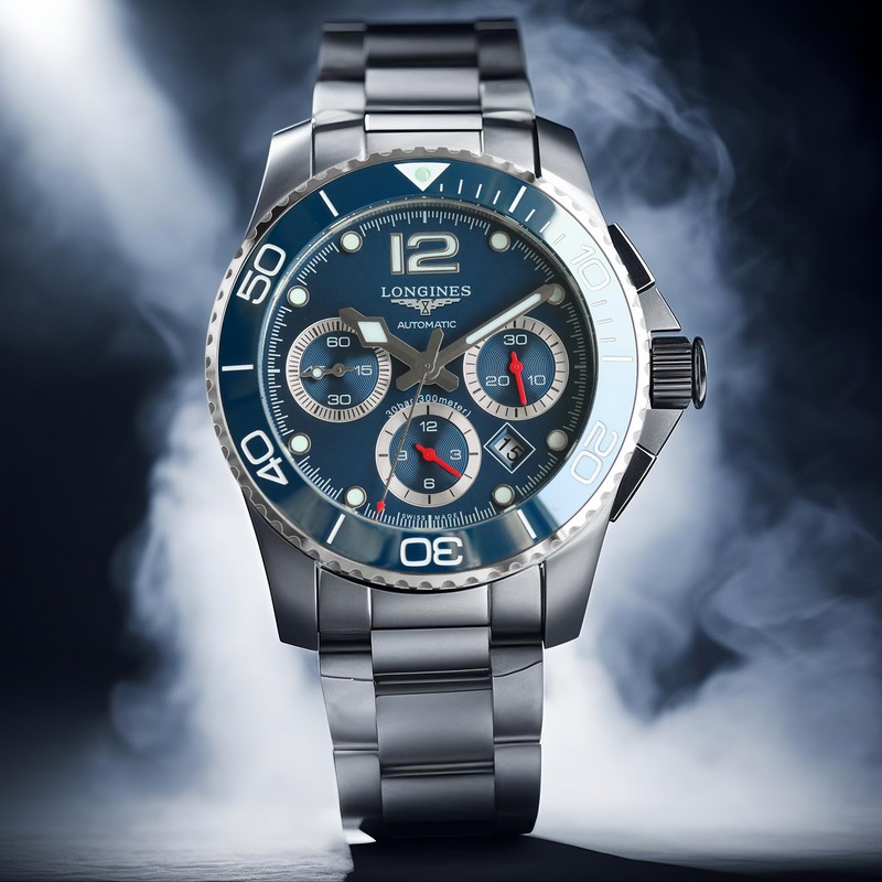 2025新作——浪琴康卡斯計時系列腕錶，榮耀降臨，最具性價比【錶殼】腕錶尺41