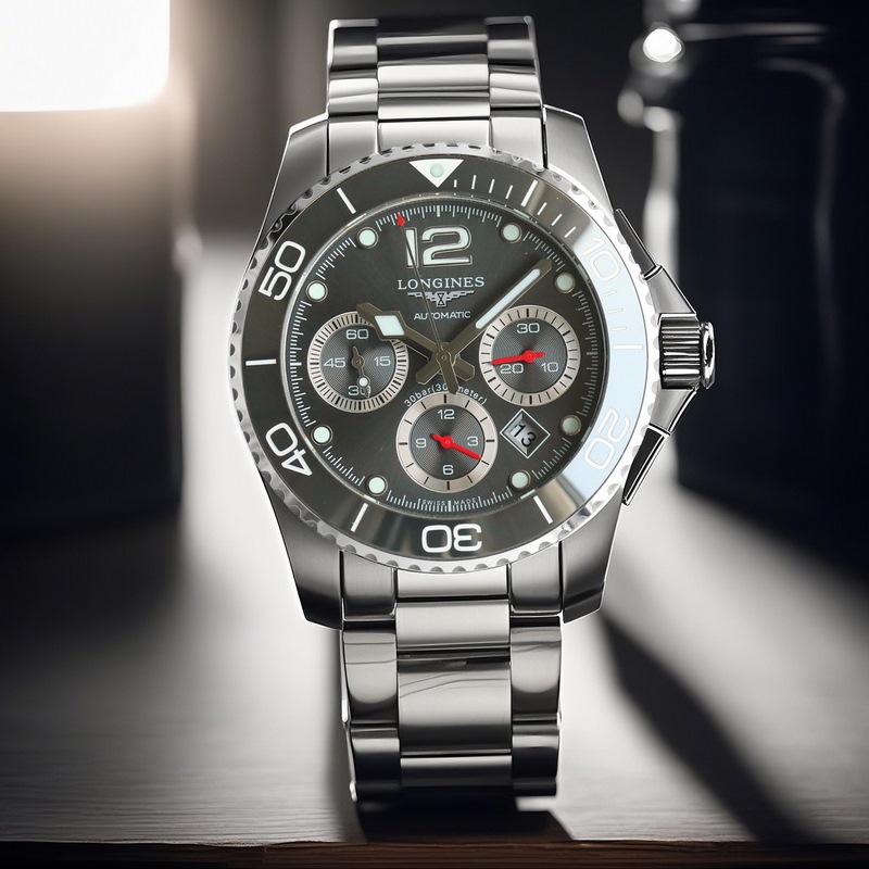 2025新作——浪琴康卡斯計時系列腕錶，榮耀降臨，最具性價比【錶殼】腕錶尺41