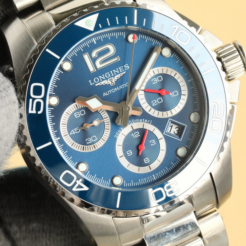 2025新作——浪琴康卡斯計時系列腕錶，榮耀降臨，最具性價比【錶殼】腕錶尺41