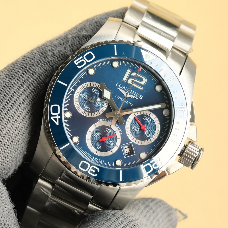 2025新作——浪琴康卡斯計時系列腕錶，榮耀降臨，最具性價比【錶殼】腕錶尺41