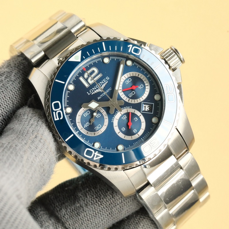 2025新作——浪琴康卡斯計時系列腕錶，榮耀降臨，最具性價比【錶殼】腕錶尺41