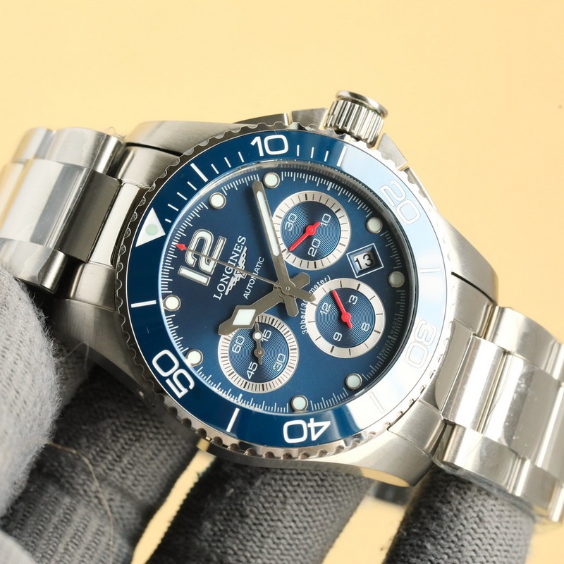 2025新作——浪琴康卡斯計時系列腕錶，榮耀降臨，最具性價比【錶殼】腕錶尺41