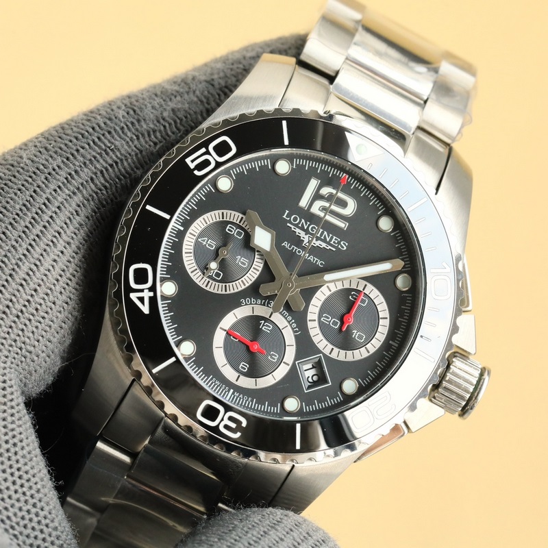 2025新作——浪琴康卡斯計時系列腕錶，榮耀降臨，最具性價比【錶殼】腕錶尺41