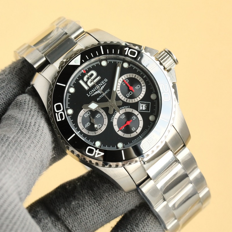 2025新作——浪琴康卡斯計時系列腕錶，榮耀降臨，最具性價比【錶殼】腕錶尺41