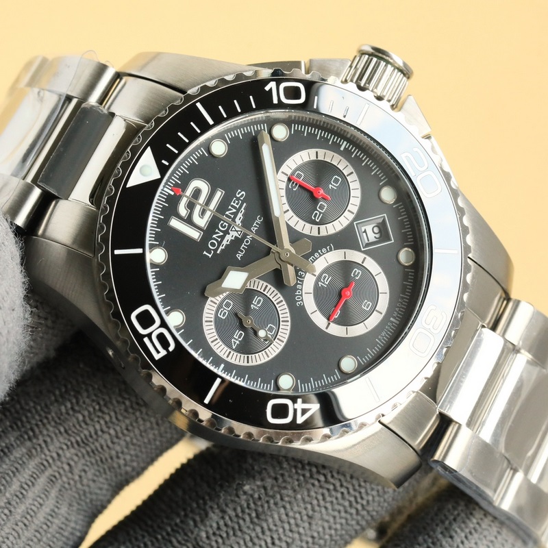 2025新作——浪琴康卡斯計時系列腕錶，榮耀降臨，最具性價比【錶殼】腕錶尺41