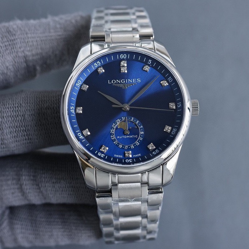 （2824機(jī)芯）三碼合一 浪琴全新名匠男女款情侶系列L2.909.4簡(jiǎn)約優(yōu)雅盡