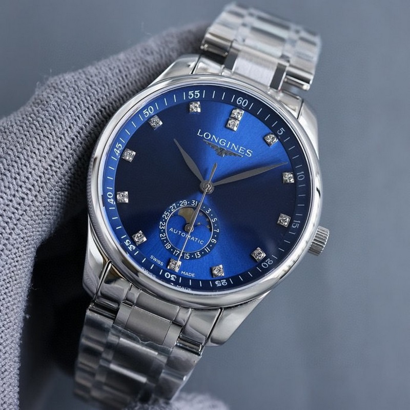 （2824機(jī)芯）三碼合一 浪琴全新名匠男女款情侶系列L2.909.4簡(jiǎn)約優(yōu)雅盡