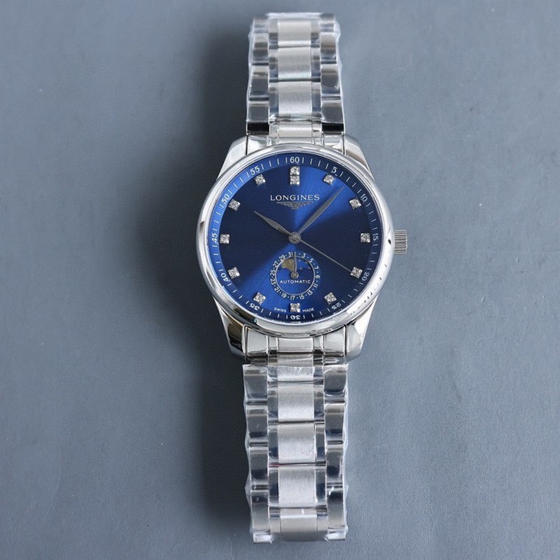 （2824機(jī)芯）三碼合一 浪琴全新名匠男女款情侶系列L2.909.4簡(jiǎn)約優(yōu)雅盡