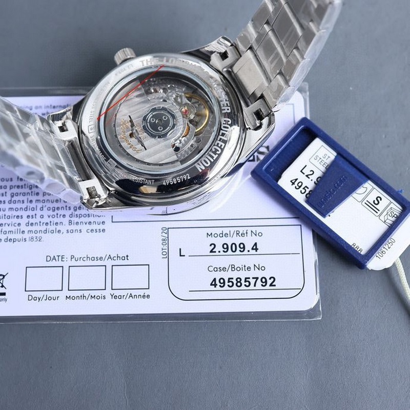 （2824機(jī)芯）三碼合一 浪琴全新名匠男女款情侶系列L2.909.4簡(jiǎn)約優(yōu)雅盡