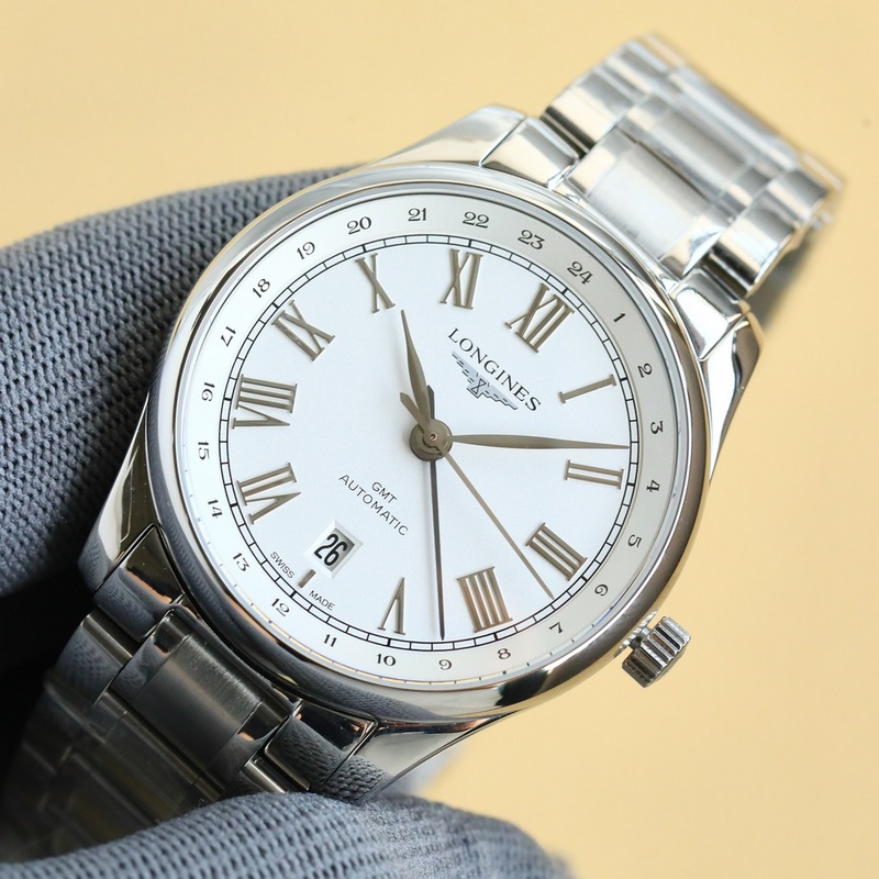 TW新品，浪琴最新名匠經典複刻GMT兩地時腕錶，新品首推 ！ 腕錶新搭配煥新設計